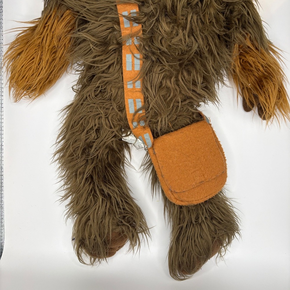 Disney Star Wars Chewbacca Plush Large 24" Wookie Jay Franco & Sons w/ Satchel - Picture 5 of 11